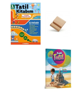 Tudem 3'den 4'e Tatil Kitabı ve Yanıt Yaz Tatil Kampı + Telefon Standı