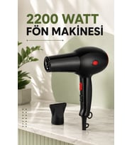 Soğuk ve Sıcak Üfleme Özellikli AC Motorlu Saç Kurutma Makinesi