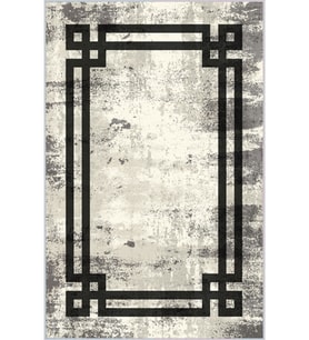Eliana Home Baskılı, Yıkanabilir Kaymaz Taban Salon Halısı LNA1554-HT1271 100x150 cm (Bej)