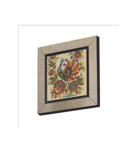 Tavus Kuşu Baskılı MDF Magnet 7X7