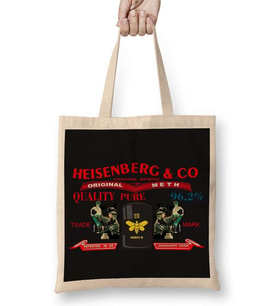 Breaking Bad Heisenberg Jeans 2 Bez Çanta Uzun Saplı