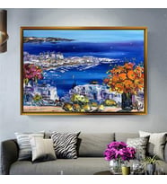 Altın Çerçeveli dekoratif tablo a1232 (Gold)