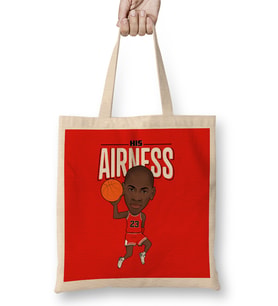 Michael Jordan His Airness Bez Çanta Uzun Saplı
