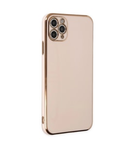 iPhone 11 Pro Max Kılıf Volet Silikon - Pembe