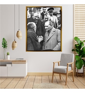 ÇERÇEVELİ ATATÜRK TABLO S640