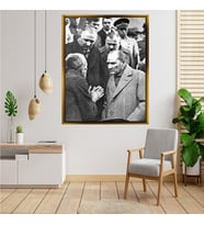 ÇERÇEVELİ ATATÜRK TABLO S640