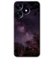 Tecno Spark 10 4G Kılıf HD Desen Baskılı Kılıf - Gece Galaksi