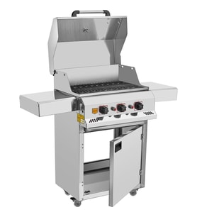 Remta Tüplü (LPG) Profesyonel Döküm Barbekü