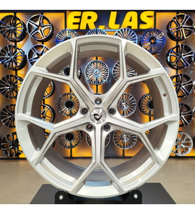4 Adet BK-1090 9,5*21 5*112 ET28 66,45 HYPER SILVER JANT (Takım)