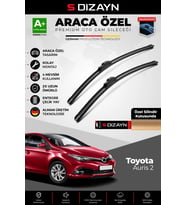 Toyota Auris Ön Cam Silecek Seti 2012-2018 Premium Araca Özel 65-35 Cm A+ Kalite
