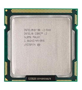 Intel Core i3 Processor i3-540 3.06GHz 4MB LGA1156 CPU