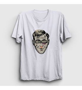 Presmono Unisex Beyaz Rain In July Müzik Neck Deep T-Shirt 481840tt (Beyaz)