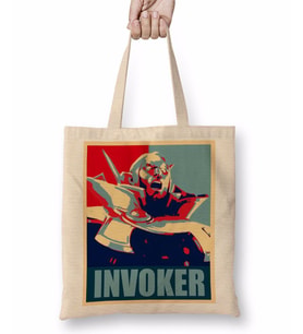 Dota 2 Invoker Bez Çanta Uzun Saplı