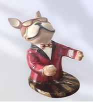 Polyester köpek şişe tutacağı