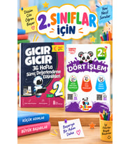 2. Sınıf Gıcır Gıcır 36 Hafta Süreç Değerlendirme Etkinlikleri + Jelibom Dört İşlem