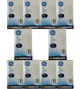 General Electric 8W 2700K (Sarı Işık) E27 Duylu Led Cam Ampul (10 Adet)