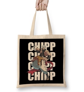 Chipp Guilty Gear Bez Çanta Uzun Saplı