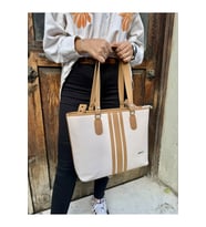 Günlük Kombinlere Uygun Kadın Yeni Sezon Büyük Boy 3 Bölmeli Lüks El Ve Omuz Çantası Shoulder Bag (STD)
