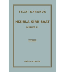Şiirler 3 - Hızırla Kırk Saat