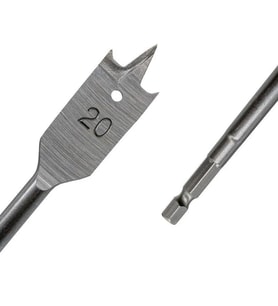 Topshop TH03120 Ahşap Yaprak Uç 20mm (Gri)