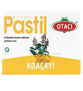 Otacı Pastil Adaçayı 16 Pastil 8699512110059