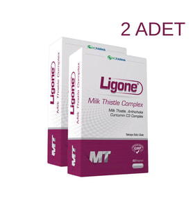 Ligone Milk Thistle 60 Kapsül x2 Adet (Renksiz)