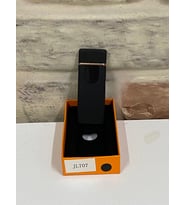Siyah Mat Renk USB Şarjlı Elektrikli Model Kişiye Özel Çakmak