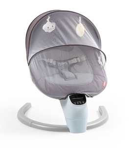 Baby2Go 24587 Lillium Otomatik Sallanır Ana Dizi (Koyu Gri)