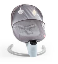 Baby2Go 24587 Lillium Otomatik Sallanır Ana Dizi (Koyu Gri)