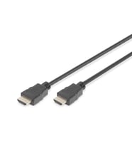 Digitus HDMI Kablo Altın Uçlu Siyah (5m) FHD