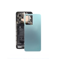 Xiaomi Redmi Note 12 4G Arka Kapak - Arka Pil Batarya Kapağı - 23021RAAEG Uyumlu (Yeşil)
