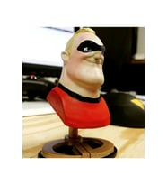 Mr. Incredible Two ( Inanılmaz Aile ) Chracter Fİgure Boyalı Figür 10 Cm