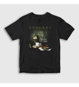 Presmono Unisex Çocuk Siyah Centuries Haggard T-Shirt 79502tt
