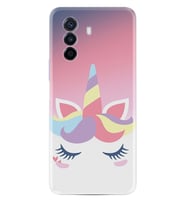 Huawei Nova Y70 Y90 Nova 9 SE  Kılıf Desemli Silikon Sweety Unicorn 1737