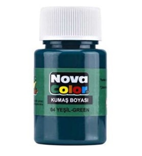 Nova Color Kumaş Boyası 35 Cc Yeşil - 4 adet