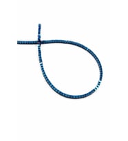 Hematit Doğal Taş Parlak Mavi Küp Kesim 2x2mm Dizi [AA]