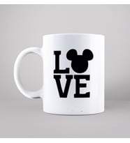 Aşk Love Sevgili Tasarımlı Kupa