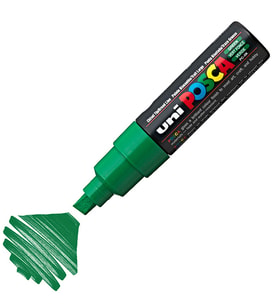 Uni Posca Marker Pc-8k Bold 8.0 Mm Green