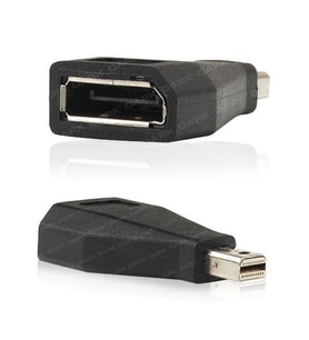Dark Mini DisplayPort to DisplayPort Dişi Çevirici