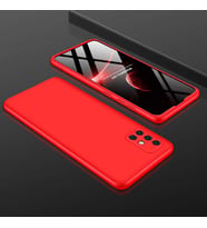 Samsung Galaxy A51 Uyumlu Kılıf Zore Ays Kapak (Kırmızı)