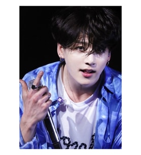 Jungkook Tablo Ahşap Poster Dekoratif Kod5245