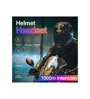 Yeni Model Y80-2x Motosiklet İntercom 2 Kişilik Bağlantı Rgb Işıklı Bluetooth Kulaklık Seti