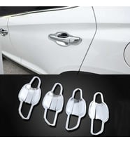 Hyundai Tucson Uyumlu 2015 2020 Dış Kapı Kolu İç Kaplama ABS Krom Parça