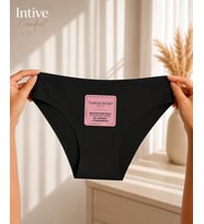 Intive Comfort Luna Beli Silikonlu Kaydırmaz Lazer Kesim Normal Bel Külot