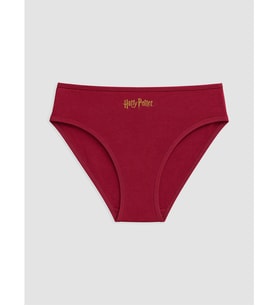 LCW Young Bordo Harry Potter Baskılı Bikini Külot