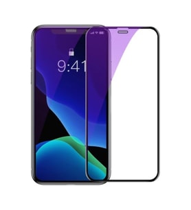 Baseus İPhone XS-X 5.5 Ekran Koruyucu Full Anti Blue Light Tempered Cam Ekran Koruy - SSSSSS3873-1
