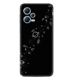 Xiaomi Redmi Note 12 4g Kılıf Silikon Desen Özel Seri Planet 1620