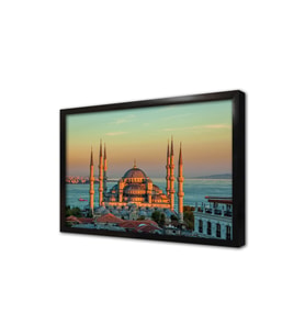 İstanbul Sultanahmed Cami Çerçeveli Cam Tablo