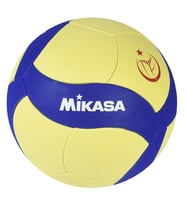 Mikasa VS123W-SL Sentetik Deri Voleybol Topu TOPVLBNNN062 (Sarı-Lacivert)