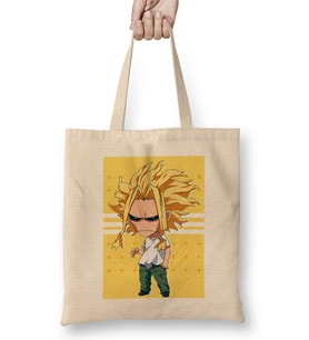All Might Toshinori Yagi Bez Çanta Uzun Saplı